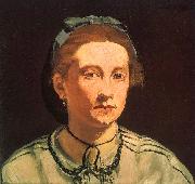 Edouard Manet Portrait of Victorine Meurent oil